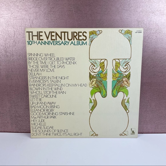 The Ventures 10th Anniversary Album Music Vinyl Vintage - Picture 1 of 7